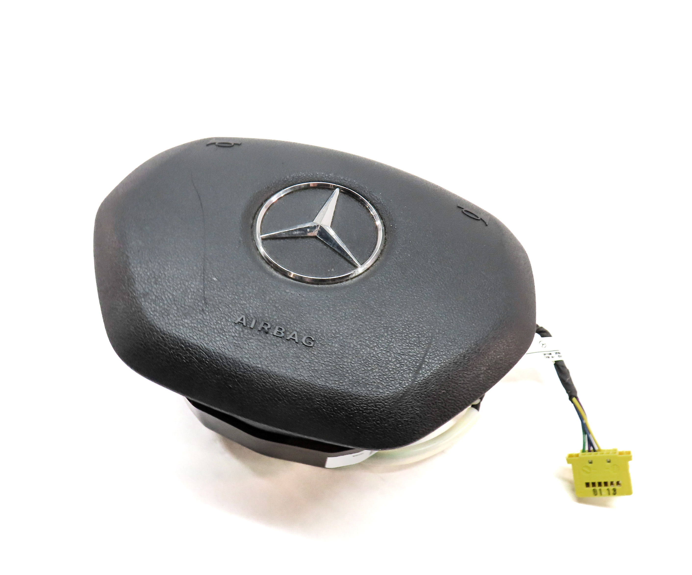 12-18 MERCEDES G550 GL350 GL450 GL550 ML350 ML550 STEERING WHEEL AIRBAG (BLACK) — exact item pictured